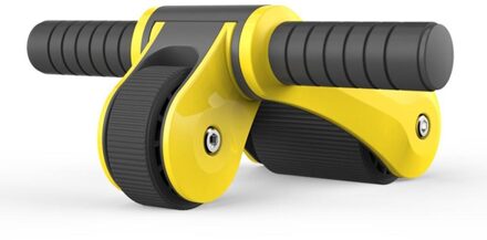 Roller Super Grote Stille Wiel Abs Wiel Thuis Fitnessapparatuur Sport Tool Schouder Ab Rocket Abdominale Wiel Machine Geel