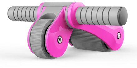 Roller Super Grote Stille Wiel Abs Wiel Thuis Fitnessapparatuur Sport Tool Schouder Ab Rocket Abdominale Wiel Machine Roze