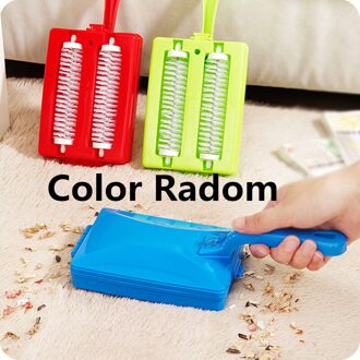 Roller-Tool Tapijt Heads Tafel-Veegmachine Borstels Handheld Kruimel Borstel Thuis Schoonmaken Collector Alfombra Borstel Willekeurige Kleur