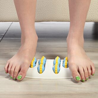 Roller Wiel Voeten Massager Voet Acupunctuurpunt Massage Roller Gezondheid Massage Mat Ontspannen Superhard Voet Massager Verlichten Fatigu