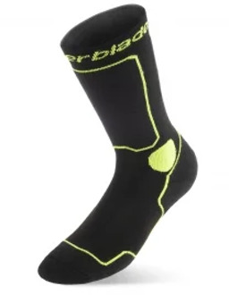Rollerblade High Performance Socks Black Green - Skate Sokken