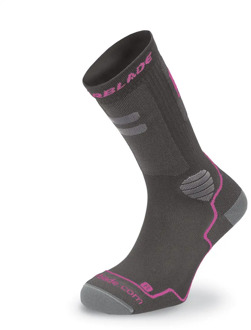 Rollerblade High Performance Socks Grey/Pink - Skate Sokken