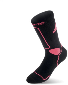 Rollerblade Skate Socks Black/Pink - Skate Sokken