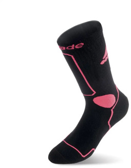 Rollerblade Skate Socks Black/Pink - Skate Sokken