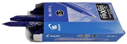 Rollerpen PILOT Frixion BL-FR7 blauw 0.35mm