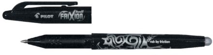 Rollerpen PILOT Frixion BL-FR7 zwart 0.35mm