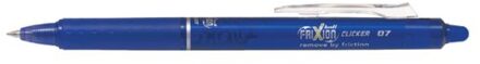 Rollerpen PILOT Frixion Clicker blauw 0.35mm