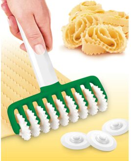 Rolling Cookie Cutter Tool Noodle Snijder Pizza Roller Pastry Keuken Gadgets stijl A