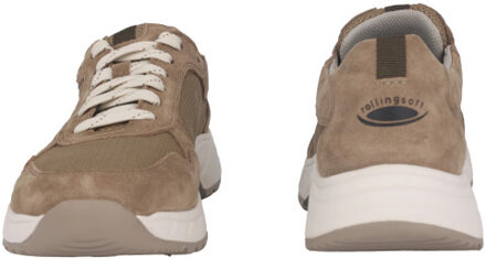 Rollingsoft sensitive 8002.13.03 heren rollende wandelsneaker Bruin - 47