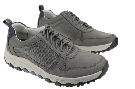 Rollingsoft sensitive 8005.11.02 heren rollende wandelsneaker - maat 46,5 Grijs