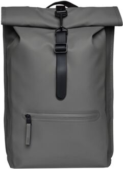 Rolltop Rucksack W3 grey Grijs - H 48 x B 32 x D 11 cm