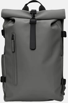Rolltop rugzak large 15 inch grey Grijs - No Size