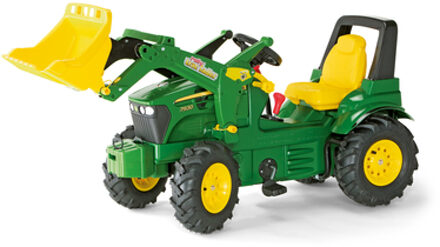 Rolly Toys John Deere Tractor Schakel met Rubberwielen