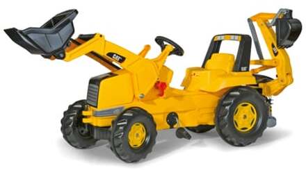 Rolly Toys traptractor RollyJunior Cat geel