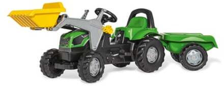 Rolly Toys traptractor RollyKid Deutz-Fahr junior groen