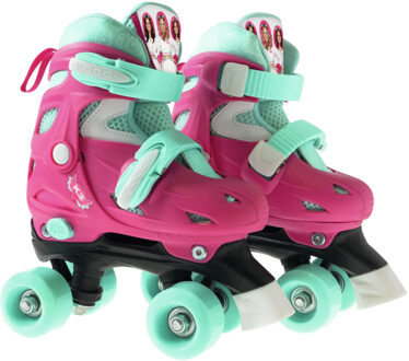 Rolschaatsen K3 Dromen Meisjes Roze/mintgroen Mt 26-29