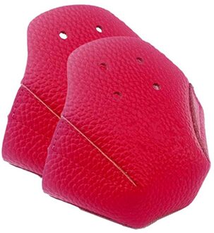 Rolschaatsen Lederen Neus Lederen Neus Roller Skate Sneakers Teen Protector Case Voor Outdoor Training Gym Sport Tool heet roze