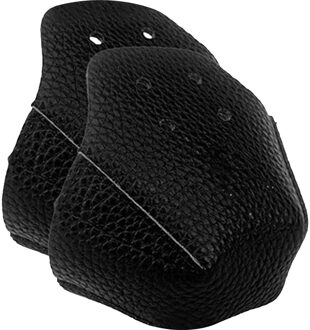 Rolschaatsen Lederen Neus Lederen Neus Roller Skate Sneakers Teen Protector Case Voor Outdoor Training Gym Sport Tool zwart