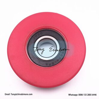 Roltrap Stap Keten Roller OD76mm W25mm 6204-2RS