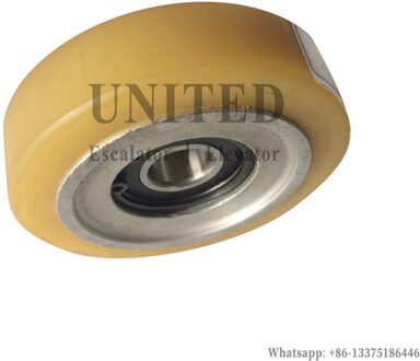 Roltrap Stap Keten Roller OD80mm W22mm 6202RS