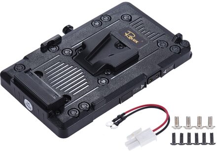 Rolux RL-IS2 V-Mount Batterij Plaat V-Lock Diy Voeding Batterij Plaat Voor Sony Bmcc Bmpcc Camcorder monitor Led Video Licht