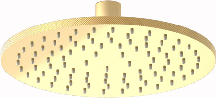 Roma hoofddouche rond Ø20cm goud