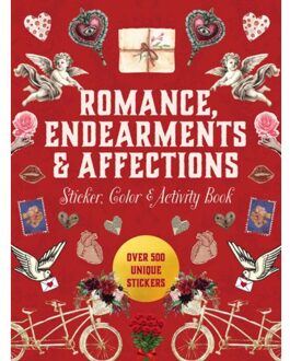 Romance, Endearments & Affections Sticker, Color & Activity Book - Sticker Activity Deluxe Editions - Editors of Chartwell Books
