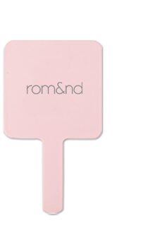 Romand Handheld Make-Up Spiegel Acryl All-Ronde Vierkante Spiegel 2.75 Inch Cosmetische Hand Mini Spiegel Dames Make-Up Spiegel roze