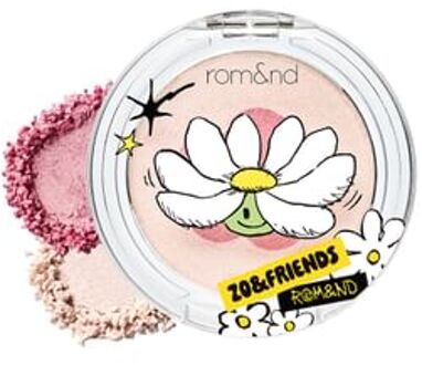 romand X ZO&FRIENDS Dual Jelly Highlighter - 2 Types #02 Paw Pink