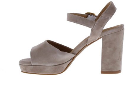 Romani plateau | dames | maat: | suede Ecru - 40