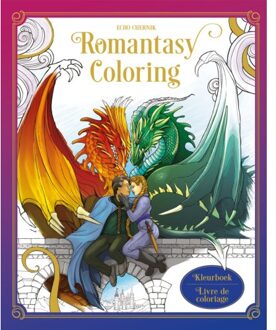 Romantasy Coloring Kleurboek / Romantasy Coloring Livre De Coloriage