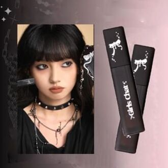 Romantic Rebel Matte Lip Glaze (PK01-PK02) #PK01 Dirty Leather - 2.8g