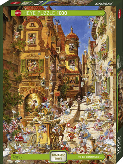 Romantic Town - By day Puzzel (1000 stukjes)