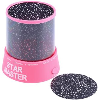 Romantische Verbazingwekkende Cosmos Maan Kleurrijke Master Star Sky Universele Nachtlampje Kid Chidren Projector Lamp Festival Paars