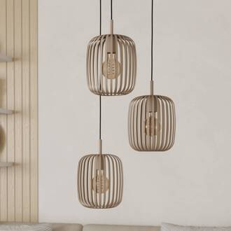 ROMAZZINA hanglamp - E27 - Zandkleur Beige