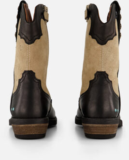 Romee Rodeo Cowboylaarzen zwart Leer - 29,30,32,33,34,35