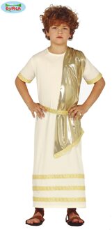 Romeins Kostuum Jongen Wit - 10-12 Jaar