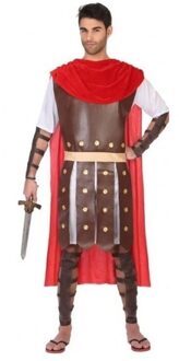 Romeinse gladiator Marcus kostuum/set voor heren M/L - Carnavalskostuums Multikleur