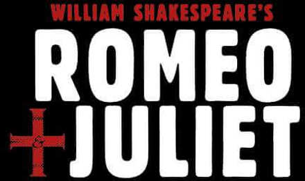 Romeo and Juliet Logo Women's Cropped Hoodie - Black - XS - Zwart