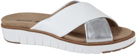 Romi 38 white dames slippers Wit - 39