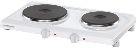 Rommelsbacher Komfoor THL2597/A Elektrische kookplaat, 2-pits - Rommelsbacher Wit