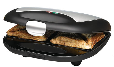 Rommelsbacher Sandwichmaker / Tosti apparaat ST710 - Rommelsbacher Zilver