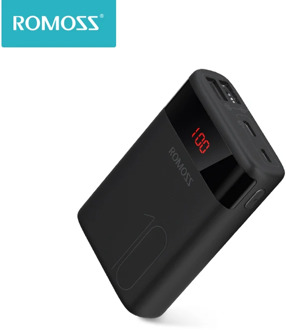 ROMOSS Ares 10 10000mAh Power Bank With Double USB Port Powerbank External Battery Pack Travel Size Portable Charger For iPhone