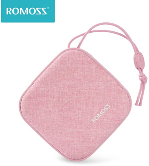ROMOSS LC10 Style Power Bank 10000mAh Candybox 18650 Dual USB Fabric Portable Charger With Hanging Ring ForiPhone For Xiaomi
