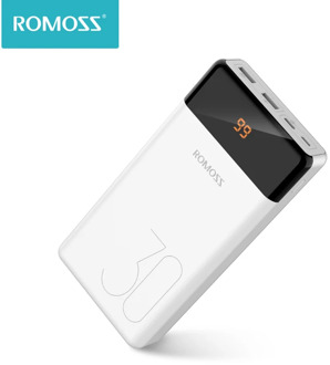 ROMOSS LT30 Phone Power Bank 30000mAh USB Type C 30000mAh Powerbank External Battery Charger Poverbank For iPhone 11 For Xiaomi