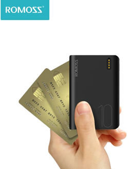 Romoss Sense4 Mini Power Bank 10000mAh Fast Charge Powerbank 10000mAh Portable External Battery Charger For iPhone For Xiaomi