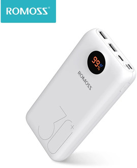 ROMOSS SW30 Pro Power Bank 26800mAh Portable Powerbank 26800mAh USB PoverBank External Battery Charger For Xiaomi Mi 9 8 iPhone