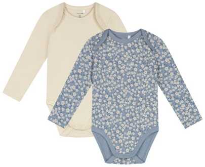 romper flower 2 stuks