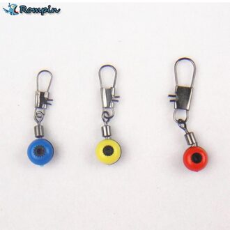 Rompin 20 stks/partij Vislijn om Haak Wartels Schacht Clip Connector interlock Snap Connector zee vissen lokken bonen riem