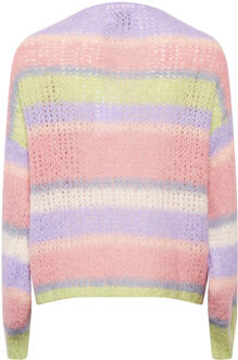 Rona Ella gebreide cardigan in roze Rosé